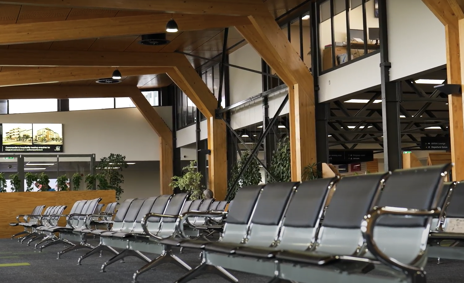 Seats in Tauranga Airport